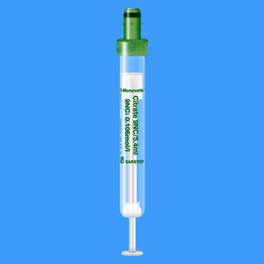 S-Monovettes Citrate 3.2%, sterile