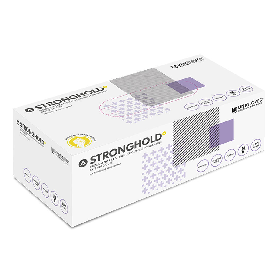 STRONGHOLD+ Nitril U.-Handschuhe