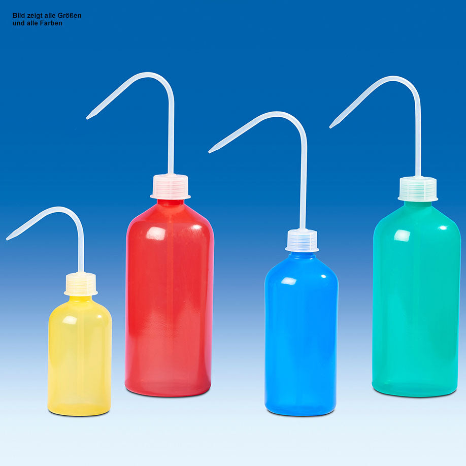 Wash bottle, PE-LD/PP, 250 ml