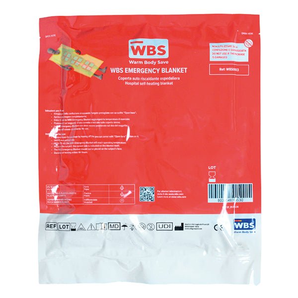 DocMed GmbHWBS Selbstheizende Rettungsdecke zur Hypothermie-PräventionDocMed GmbH