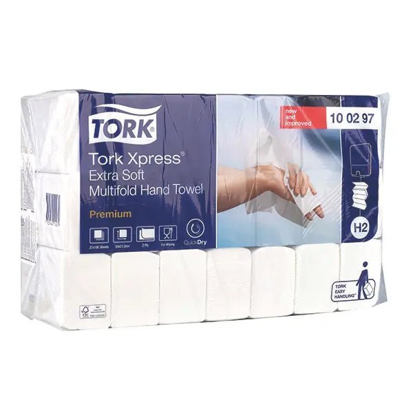 TorkXpress Handtuch Extra Soft Premium H2 Multifold 2‑lagigDocMed GmbH